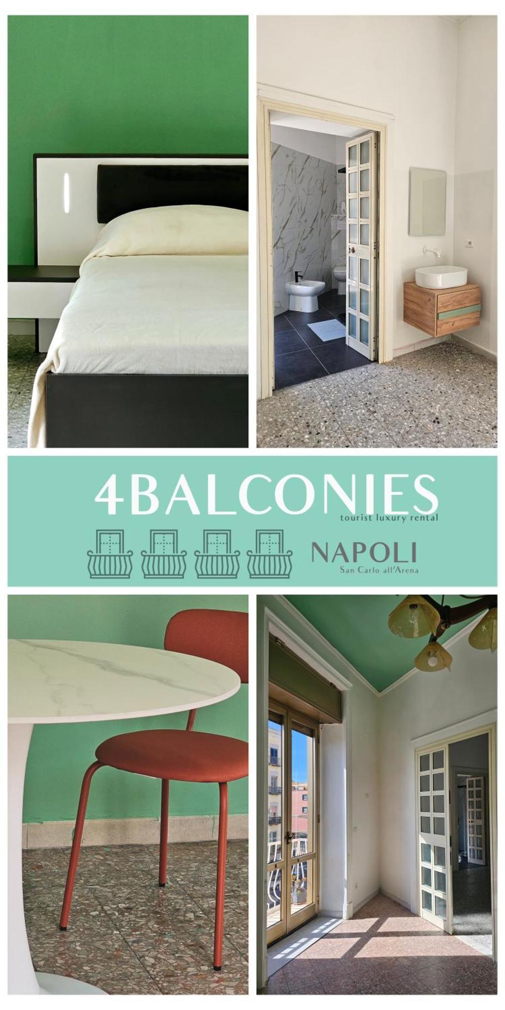4 Balconies A Palazzo Fuga Apartment Naples